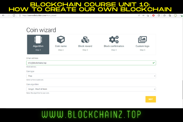 BLOCKCHAIN COURSE UNIT 10: HOW TO CREATE OUR OWN BLOCKCHAIN STEP 2